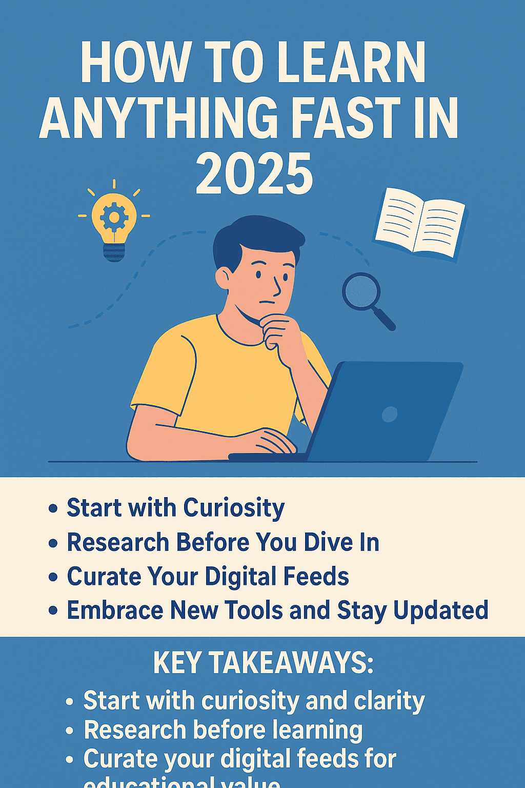 How to Learn Anything Fast in 2025: Practical Steps for Modern Learners