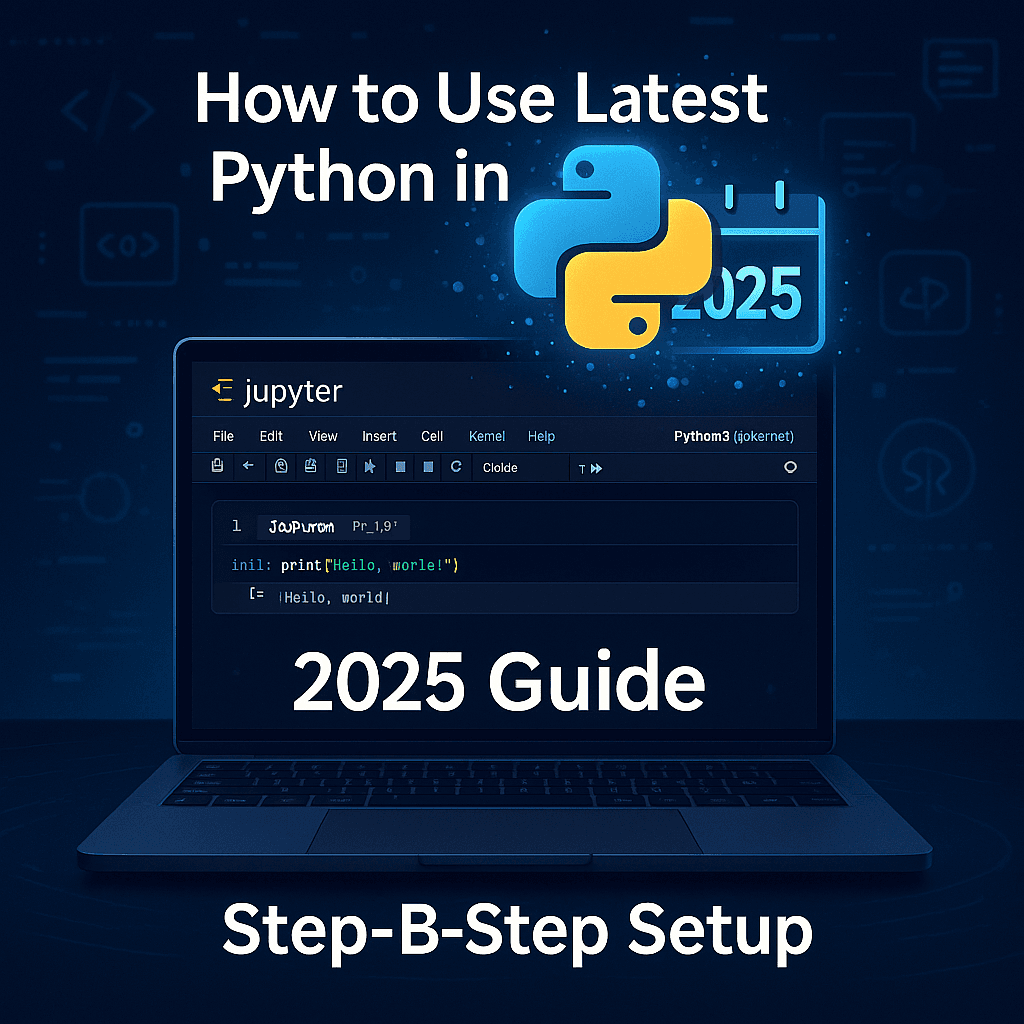 How to Use the Latest Version of Python in Jupyter Notebook (2025 Guide)